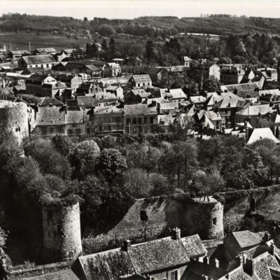Le château de Dourdan en 1964 ©Musée du château de Dourdan