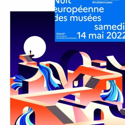 Affiche Nuit européenne des musées samedi 14 mai 2022 Gratuit dans la majorité des établissements participants