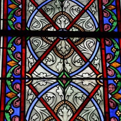 Exposition-Eglise-Dourdan-Fresques-et-vitraux